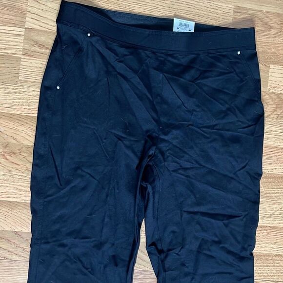 INC International Concepts Womens Pants Curvy Mid Rise Black Size Extra Large NW - Picture 3 of 14